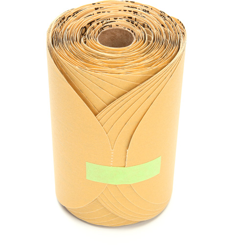 3M AB49919 Rouleau de disques dor&eacute;s 216U Stikit, Oxyde d'aluminium, 6" la x 87' lo, Grain P220