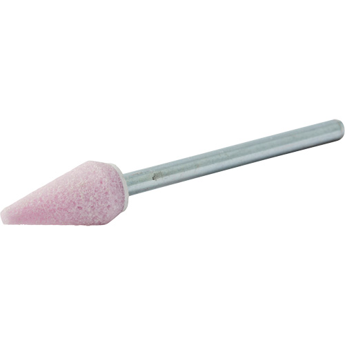 Norton 69078645340 Meule mont&eacute;e vitrifi&eacute;e, B53, Oxyde d'aluminium, 5/16" dia., 5/8" lo, 80 Grain