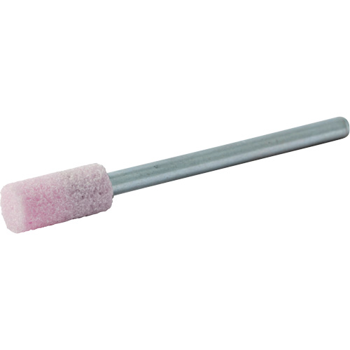 Norton 69078645346 Vitrified Bond Mounted Point, W163, Aluminum Oxide, 1/4" Dia., 1/2" L, 80 Grit