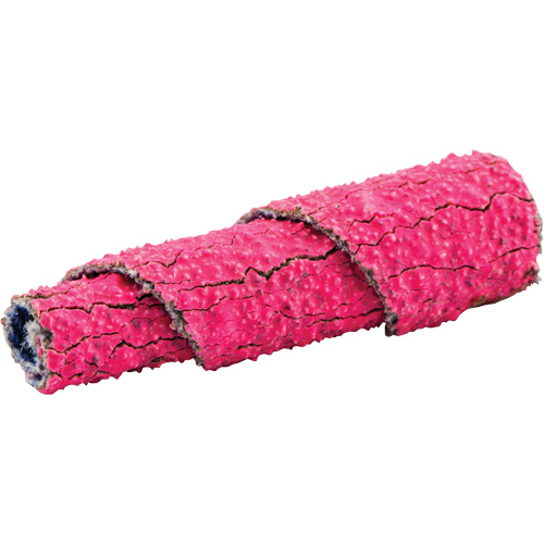 Norton 69957339775 Rouleaux de cartouches en spirale pleine conique R928, 60 Grain, 3/8" dia., C&eacute;ramique d'alumine, 1-1/2" lo, 1/8" Dimension de l'arbre