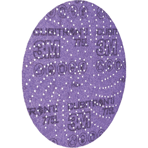 3M AB86825 Disque de ponçage propre 775L Hookit Cubitron II, dia 6", Grain 120+, C&eacute;ramique, Ruban