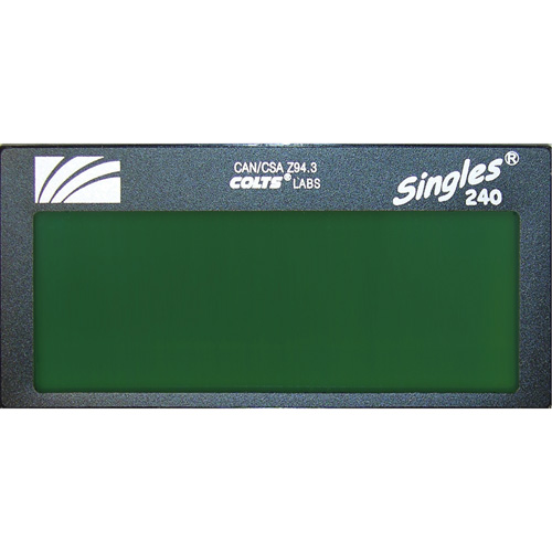 Walter Surface Technologies S240-10 ArcOne&reg; Singles&reg; High Definition Auto-Darkening Welding Lens, 2" W x 4-1/2" H Viewing Area, For Use With ArcOne&reg;