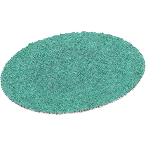 3M 36535 Roloc Green Corps Abrasive Disc, 3" Dia., 60 Grit, Aluminum Oxide