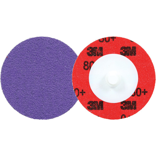 3M AB32404 Cubitron 3 Roloc Durable Edge Disc 1184F, 2" Dia., 80+ Grit, Ceramic