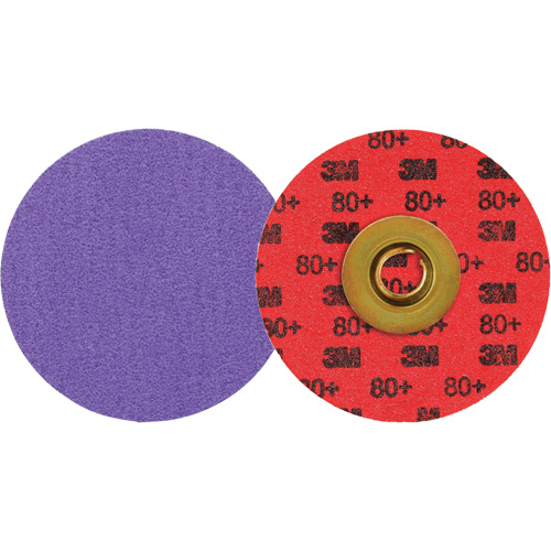 3M AB31751 Cubitron 3 Roloc Durable Edge Disc 1184F, 3" Dia., 80+ Grit, Ceramic