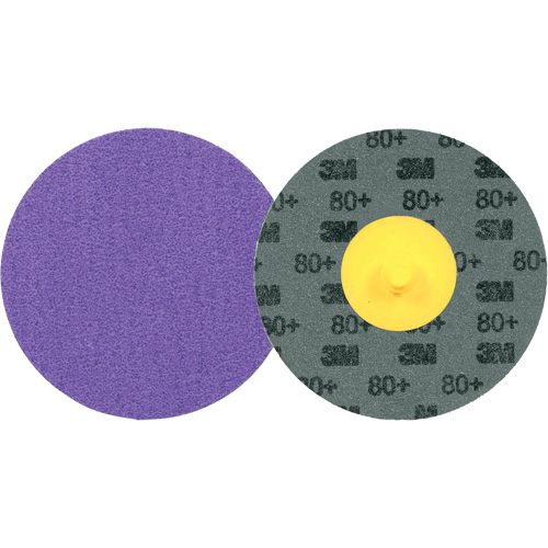 3M AB31746 Cubitron 3 Roloc Durable Edge Disc 1184F, 3" Dia., 80+ Grit, Ceramic