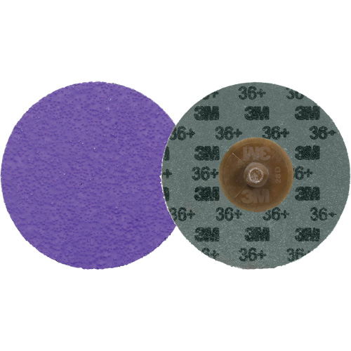 3M AB31729 Disque &agrave; bordure durable Cubitron 3 Roloc 1184F, 3" dia., Grain 36+, C&eacute;ramique