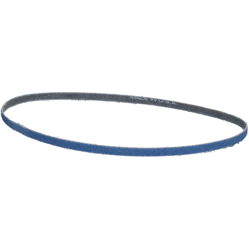Norton 78072753076 BlueFire&reg; File Belt, 1/2" W x 24" L, Zirconia Alumina, 100 Grit