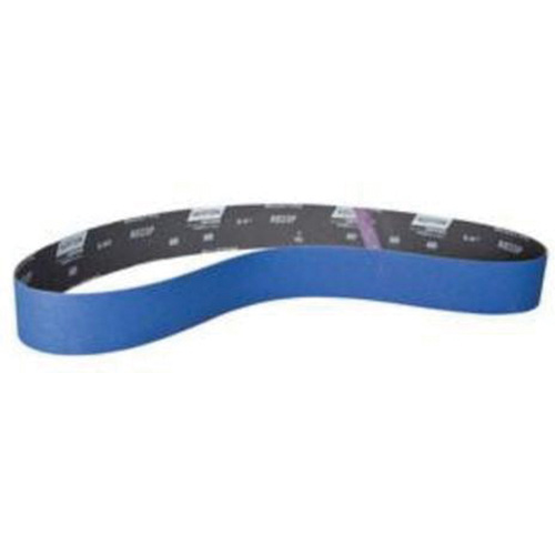 Norton 78072728692 BlueFire&reg; Narrow Benchstand Sanding Belt, 2-1/2" W x 60" L, Zirconia Alumina, 60 Grit
