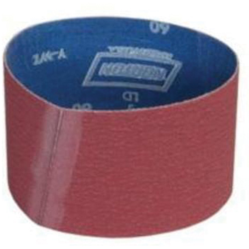 Norton 78072722000 Courroie de ponçage portative en s&eacute;rie Metalite, 3-1/2" la x 15-1/2" lo, Oxyde d'aluminium, Grain 60