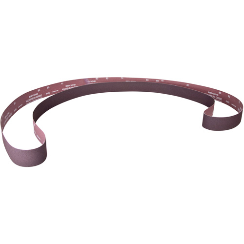 Norton 78072722840 Metalite&reg; Narrow Backstand Sanding Belt, 10" W x 70-1/2" L, Aluminum Oxide, 36 Grit