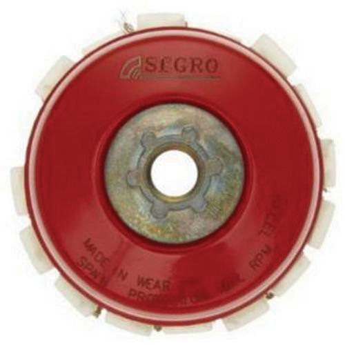 Norton 66252833493 Crimped Wire Cup Brush with Protective Guard