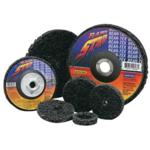 Merit 66261013402 Bear-Tex&reg; Rapid Strip Non-Woven Quick-Change Disc, 2" Dia., Extra Coarse Grit, Silicon Carbide