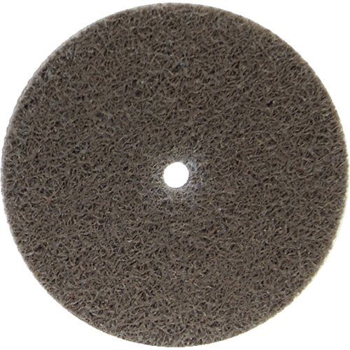 Norton 66261014895 Bear-Tex&reg; Non-Woven Unified Wheel, 3" x 1/4", 3/8" Arbor, Medium Grit, Aluminum Oxide