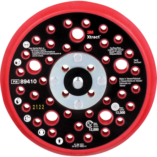3M AB89410 Xtract Hard Back-Up Pad