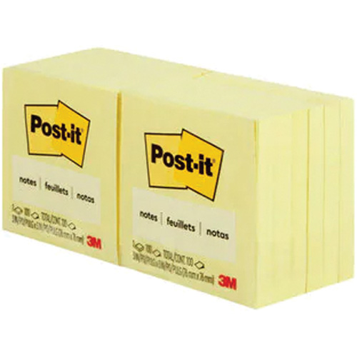 3M 654 Post-it&reg; Notes