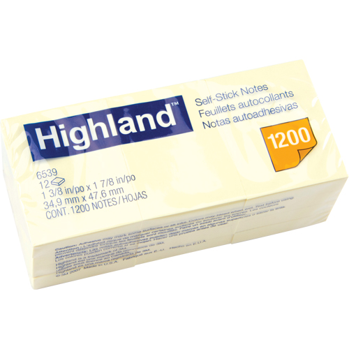 3M 6539-36 Highland Note Message Pads