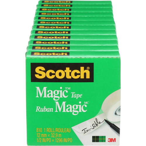 3M 810-12BXD Transparent & Invisible Tape (Magic Tape)