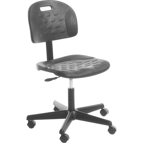 Horizon Seating 2000-12 Chaises ergonomiques industrielles pour l'usine, Polyur&eacute;thane, Noir, Capacit&eacute; 275 lb