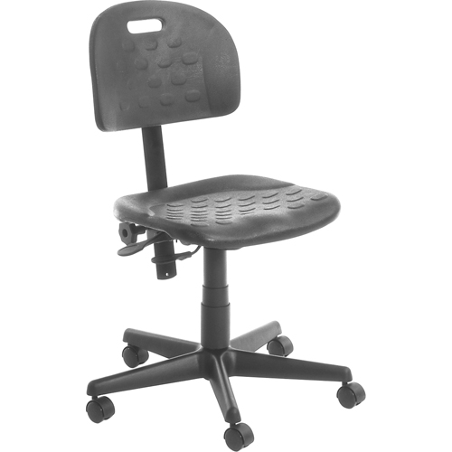 Horizon Seating 2000-14 Ergonomic Industrial Shop Seating, Polyurethane, Black, 275 lbs. Capacity