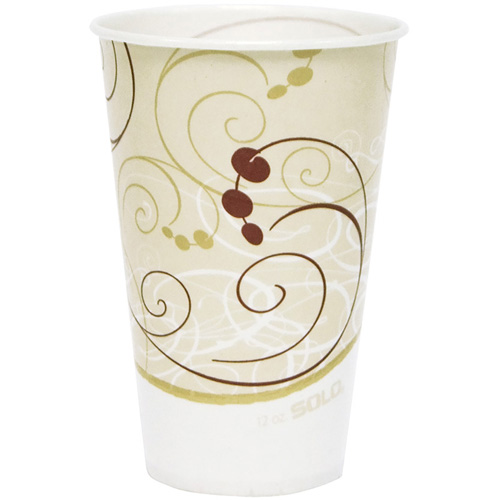 Dart R12N-J8000 Disposable Cups, Paper, 12 oz., Multi-Colour