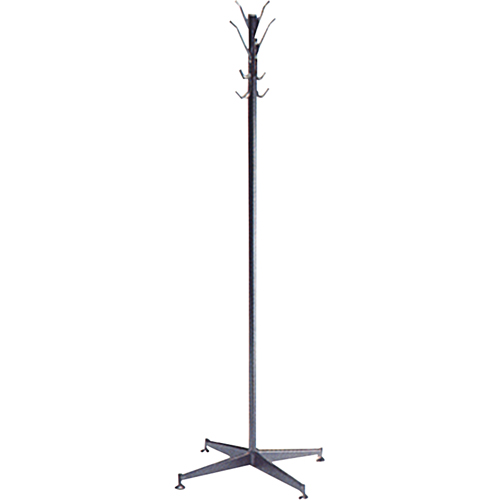 Offices To Go PCOS2 Coat Tree, 60" H, Steel, Black, 8 Hook(s)