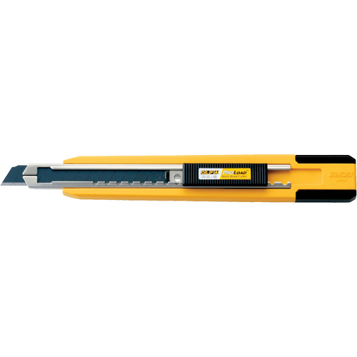 Olfa 1064416 Multi Blade Auto Load Knife, 9 mm, Carbon Steel, Plastic Handle