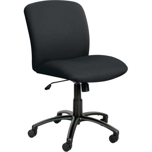 Safco 3491BL Uber Big & Tall Chairs, Nylon, Black, 500 lbs. Capacity