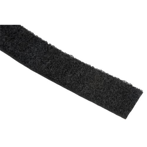 3M SJ3418-1X50-BLK Fastener Strip, Loop, 50 yds x 1", Sew-On, Black