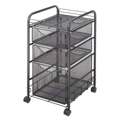 Safco 5213BL Chariot classeur Onyx