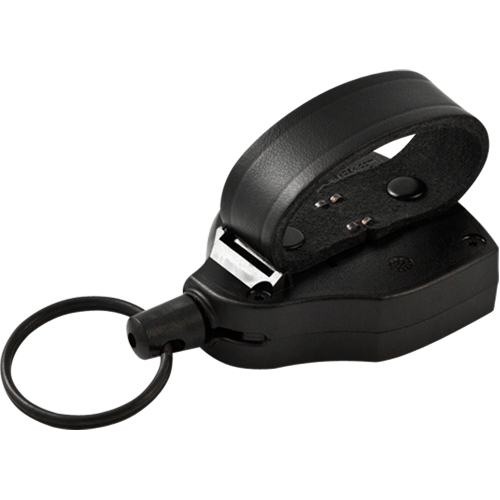 Key-Bak 0S48-813 Super48 Key Chains, Polycarbonate, 48" Cable, Belt Clip Attachment