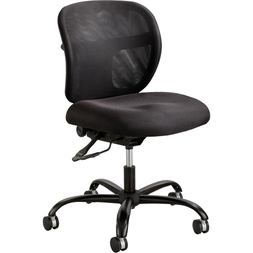Safco 3397BL Chaises de travail pour usage intensif 24/7 Vue, Nylon, Noir, Capacit&eacute; 500 lb