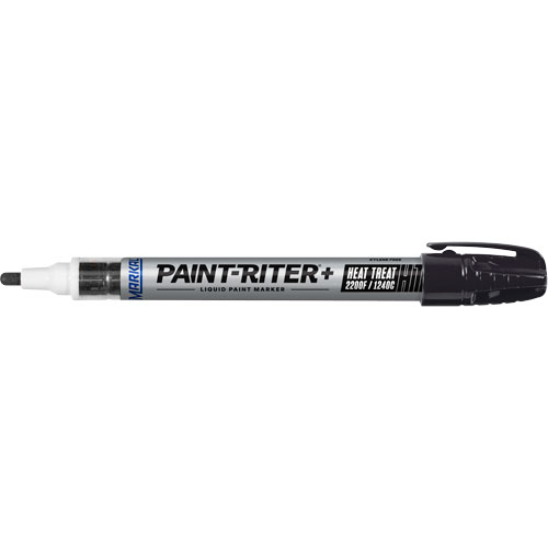 Markal 097303 Marqueur &agrave; peinture pour traitement thermique Paint-Riter+, Liquide, Noir