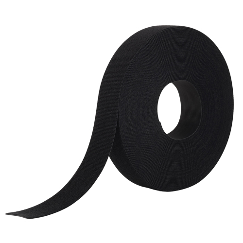 Velcro Companies 189590 Ruban d'attaches One-Wrap, Boucle et crochet, 25 vg x 1", Auto-aggripant, Noir