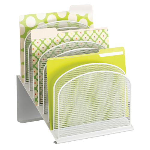 Safco 3258WH Organisateur de bureau Onyx