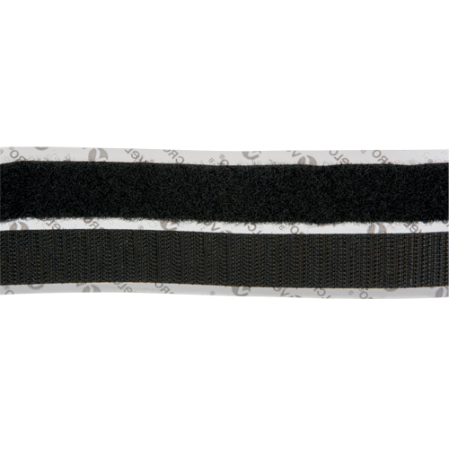 Velcro Companies 90081C Attache, Boucle et crochet, 15' x 3/4", Adh&eacute;sif, Noir