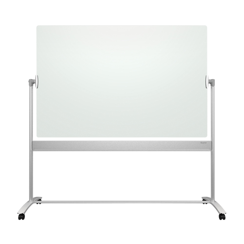 Quartet ECM43G Chevalet mobile magn&eacute;tique en verre r&eacute;versible Infinity