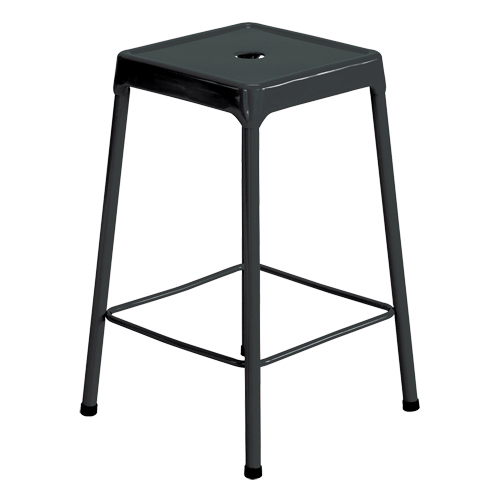Safco 6605BL Counter Stool, Stationary, Fixed Height, 250 lbs. Capacity