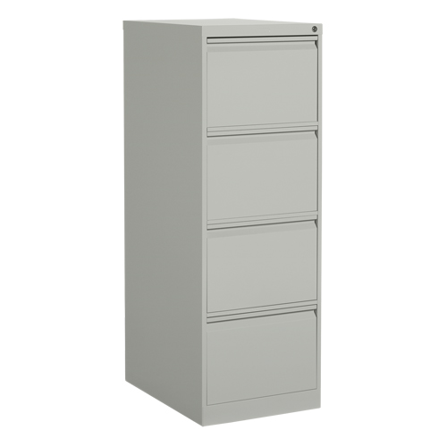 Offices To Go MVL25451 GRY Classeur vertical, Acier, 4 tiroirs, 18-1/7" la x 25" p x 52" h, Gris