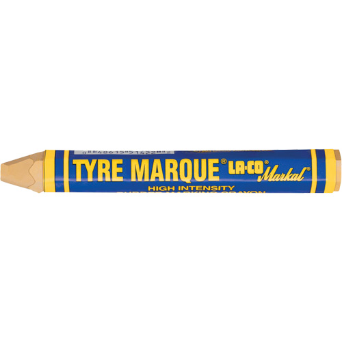 Markal 051421 Marqueur &agrave; peinture Tyre Marque, B&acirc;ton plein, Jaune