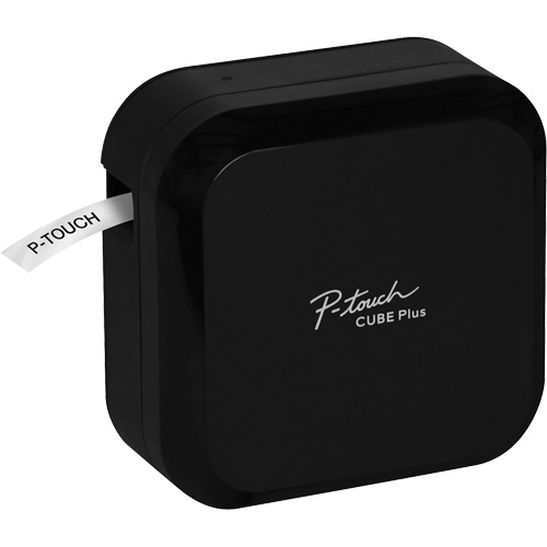 Brother PTP710BT Label Printer CUBE Plus, Desktop, Plug-In/Battery Operated, PC & Mac Compatible