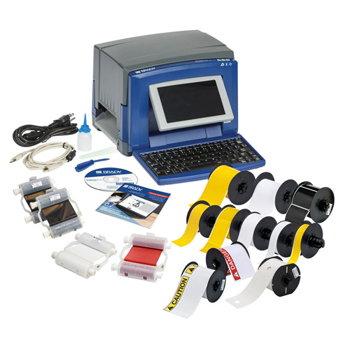Brady S3100W-GEN-KIT Trousse d'impression d'enseignes et &eacute;tiquettes S3100, Ruban 60", 3 po/s
