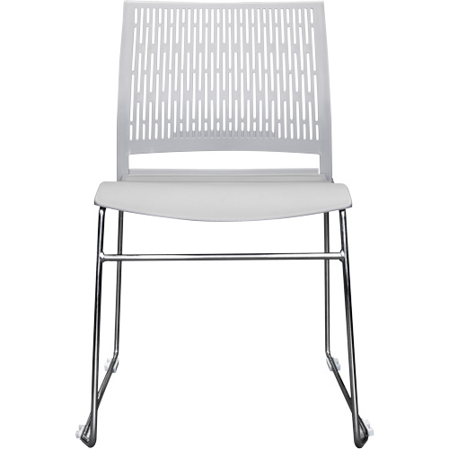 Horizon Seating A-116-GR Activ Series Stacking Chairs, Polypropylene, 32-3/8" High, 275 lbs. Capacity, Grey