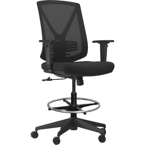Horizon Seating A-47P Chaise ajustable de premi&egrave;re qualit&eacute; &agrave; basculement synchronis&eacute; s&eacute;rie Activ, Tissu/Mailles, Noir, Capacit&eacute; 275 lb