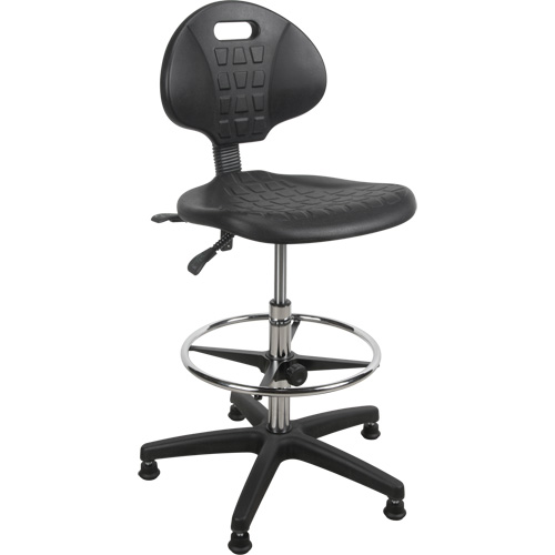 KLETON OR066 Tabouret robuste et ergonomique, Stationnaire, Ajustable Hauteur, Capacit&eacute; 250 lb