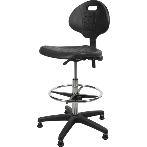 KLETON OR066 Tabouret robuste et ergonomique, Stationnaire, Ajustable Hauteur, Capacit&eacute; 250 lb