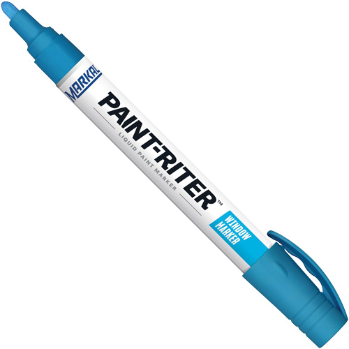 Markal 97454 Paint-Riter Window Marker, Liquid, Blue
