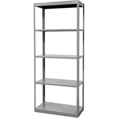  OR087 DuraTech Pass-Thru Shelving, Steel, Bolted, Starter, 36" W x 87" H x 12" D