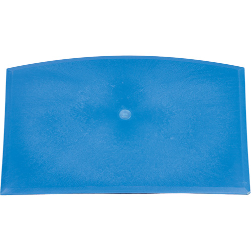 Vikan 29003 Food Hoe Head, Blue, 8" W x 11-1/4" L