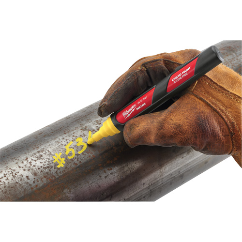 Milwaukee 48-22-3721 Inkzall Paint Markers, Liquid, Yellow